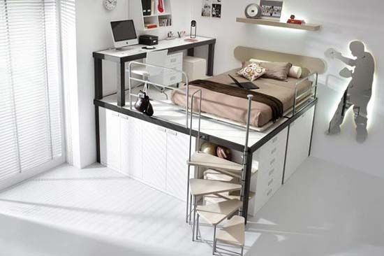 小户型零居也能变身LOFT