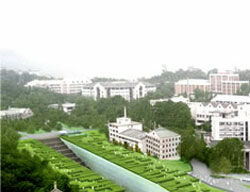 首尔梨花女子大学校园中心
