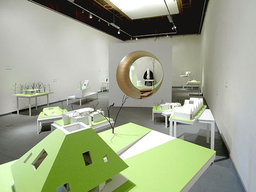 A1建筑事务所的小型住宅展览3
