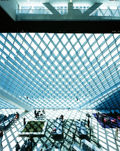 在拾级而上-西雅图图书馆Seattle Public Library4