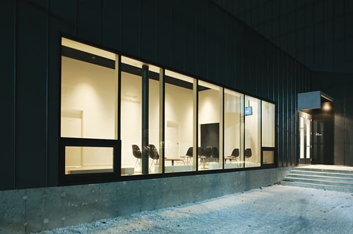现代戏剧风格建筑-Dolbeau-Mistassini市剧院2