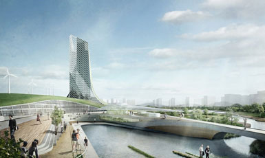 KEPCO为韩国电力公司设计总部建筑1