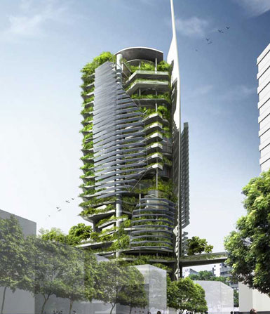 新加坡建造生态型EDITT大厦2