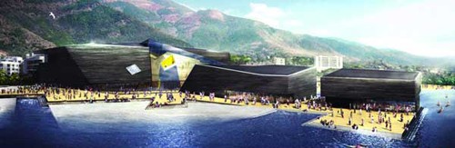 四川米易县将建南湖零售中心1