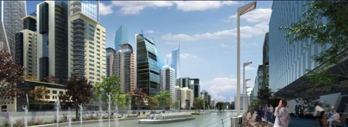 SOM：英国利物浦Wirral Waters片区规划3