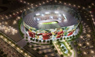 卡塔尔以5座体育场申办2022年世界杯足球赛1