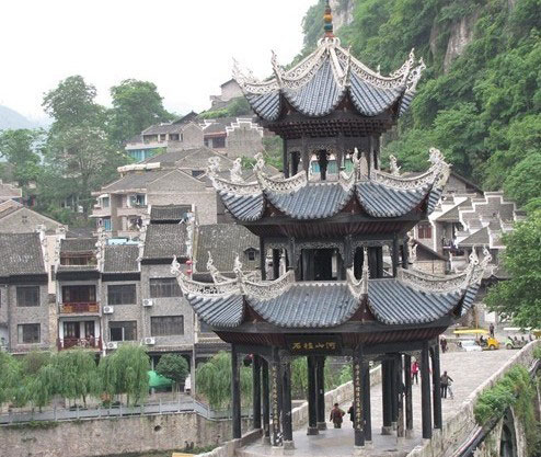 山清水秀的镇远