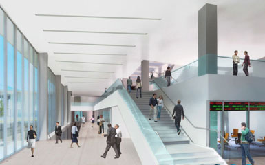 Perki+Will设计美国奥尔巴尼大学商业学校楼4