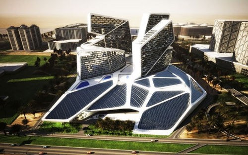 迪拜拟建太阳能垂直村庄1
