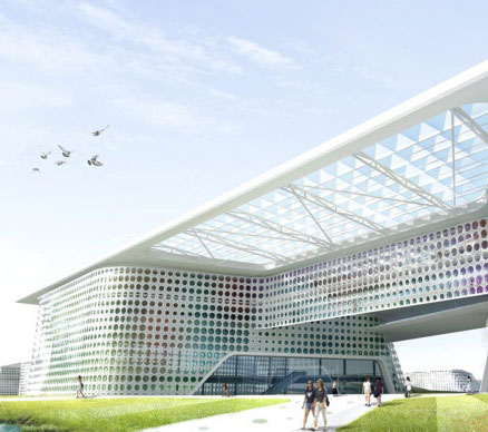 韩国城南省政府建筑2