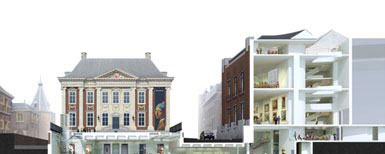 Ha van Heeswijk设计海牙莫里斯宫扩建工程1