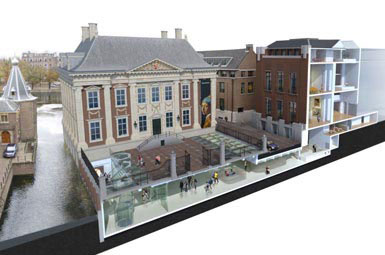 Ha van Heeswijk设计海牙莫里斯宫扩建工程2
