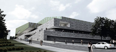 葡萄牙马德拉群岛建造丰沙尔多功能展馆1