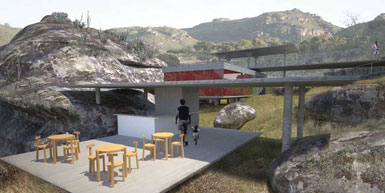 巴西在Igatu历史公园入口处建造一座博物馆4