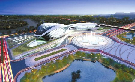 成都：世界最大单体建筑内部设计公开3