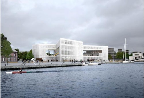 库哈斯赢得法国卡昂图书馆设计竞争