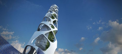 台湾塔设计概念国际大赛优选奖：Little建筑事务所4