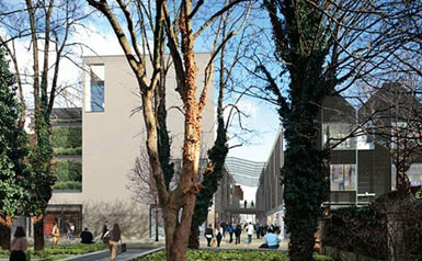 Allies &am Morrison设计剑桥Girton学院宿舍楼
