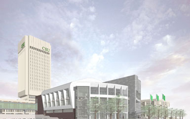 GSAA设计美国克利夫兰州立大学学生中心 3