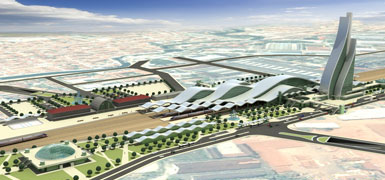 土耳其埃斯基谢希尔建造波浪状高铁车站1
