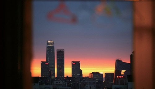 北京第一高楼正式对外亮相 能防飞机撞击6