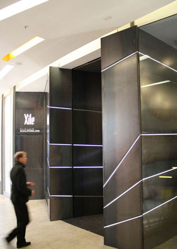 年轻建筑师设计英国格拉斯哥Xile旗舰店2