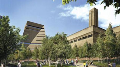 英国泰特现代美术馆扩建工程计划2012年完工