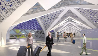 拉脱维亚里加机场举办airBaltic航站楼国际竞赛 4