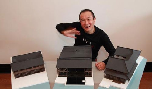 谭盾携手日本矶崎新工作室 音乐建筑概念出炉1