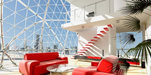 M&amA Architects建筑事务所设计“泡沫摩天大厦”4