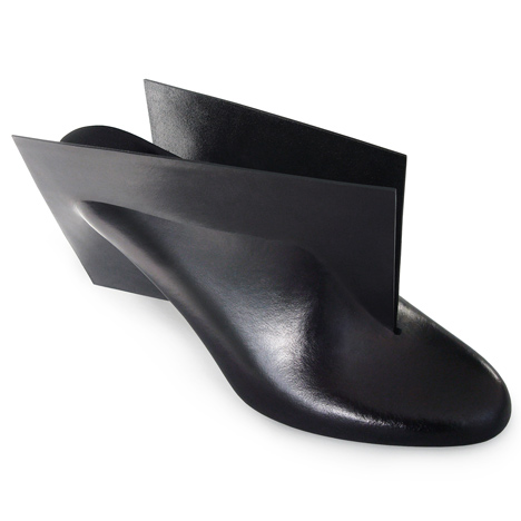 鞋子设计师Marloes ten Bhömer的最新作品Rapidprototypedshoe4