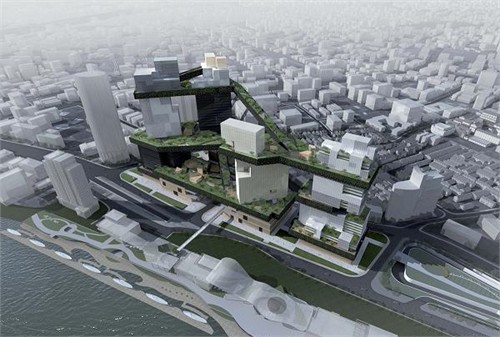 矶崎新方案：立体城市