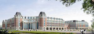 一等奖设计方案公共教学楼效果图