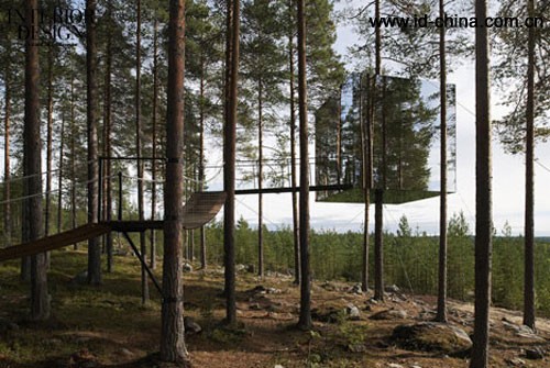 当Tham &am Videgård Arkitekter的树屋设计已成现实-2