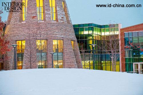 Holzman Mo Bottino Architecture设计美国印第安那州大学中心塔-4