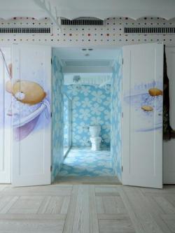 2012“金外滩”作品 最佳卫浴空间奖优秀作品：一门之隔（黄淼、李丹）