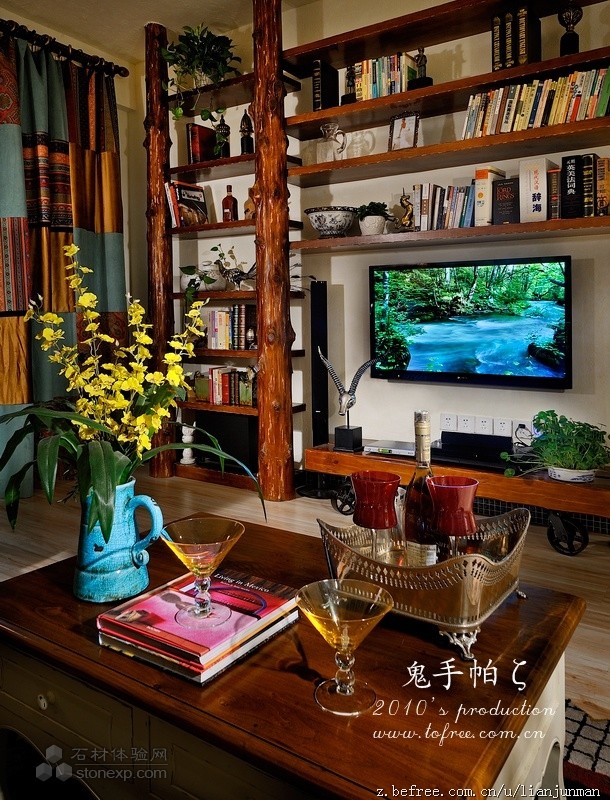[公寓室内设计]森林恋歌（2010设计11年完工）-室内设计师连君曼